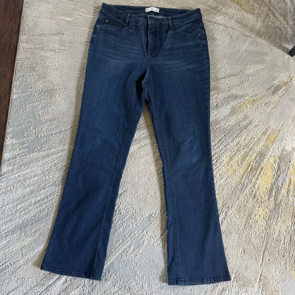 J Jill jeans barely boot cut mid rise size 12 - Picture 1 of 10